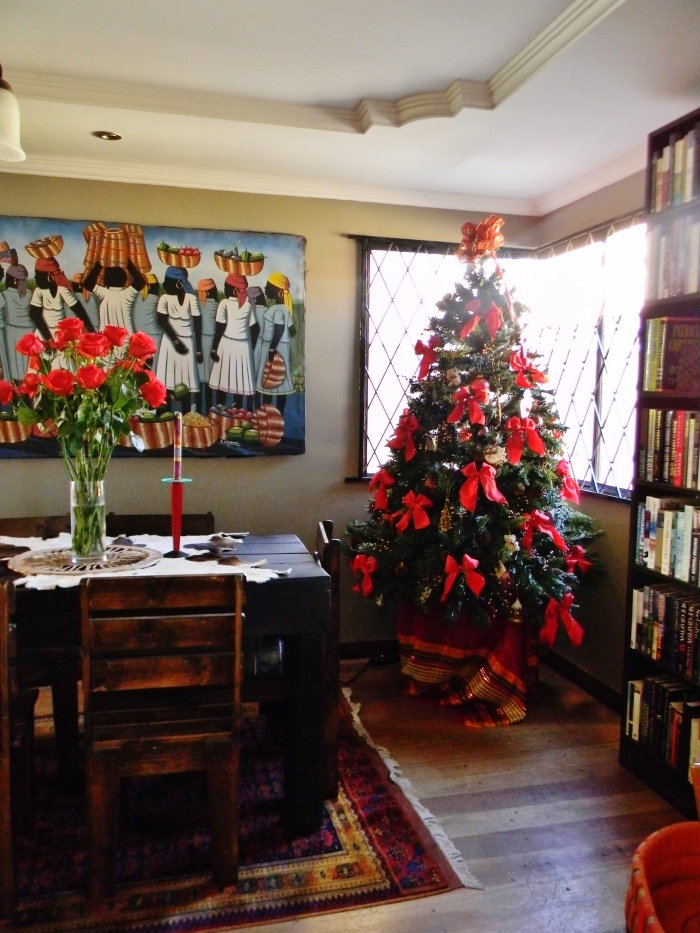 Our first Christmas tree in Cuenca--
